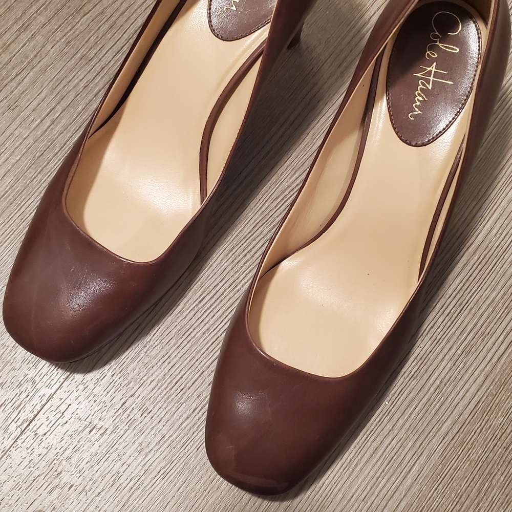 Brown Leather Cole Haan Shoes